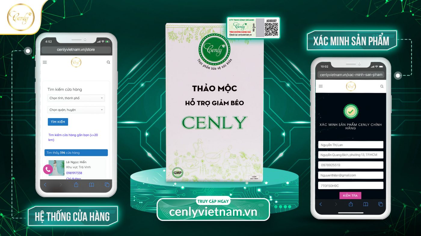 cách check mã sản phẩm cenly