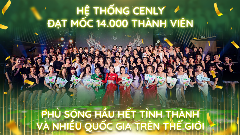 Hệ thống Cenly vượt mốc 14.00 thành viên