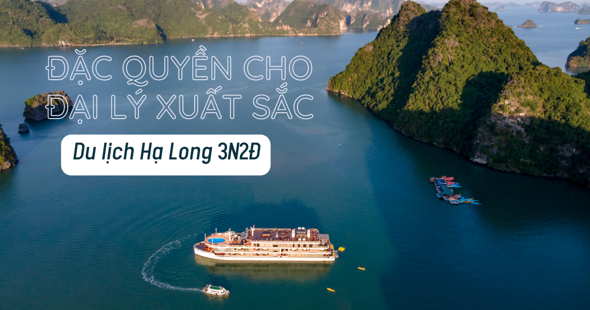 Đặc quyền dành cho đại lý xuất sắc: Du lịch Hạ Long đẳng cấp 5 sao